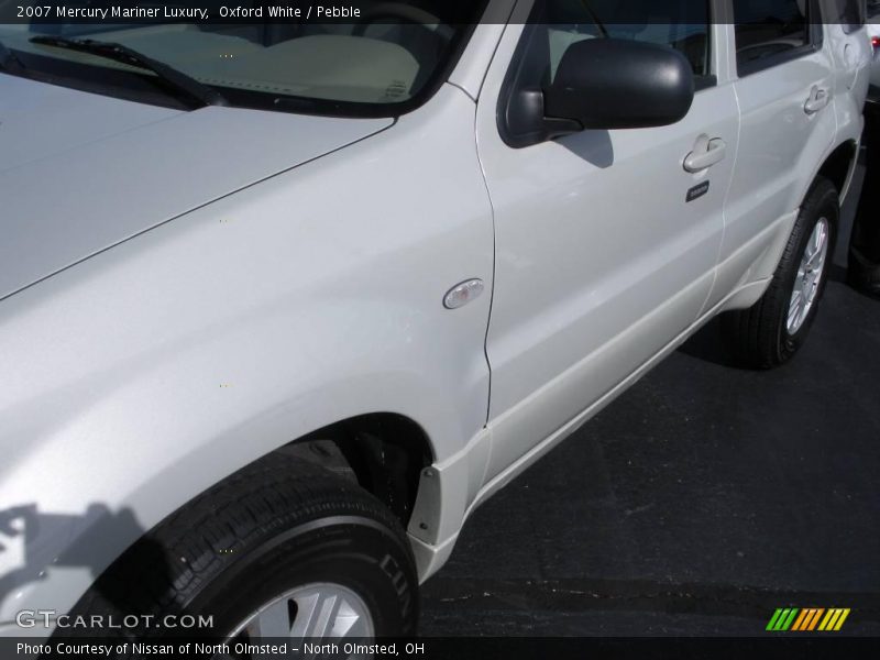 Oxford White / Pebble 2007 Mercury Mariner Luxury