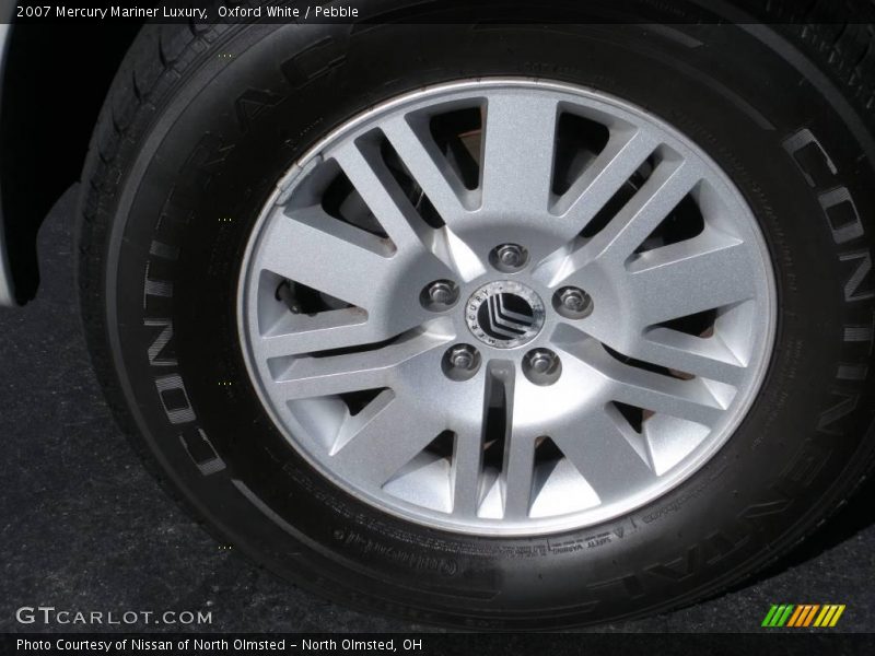 Oxford White / Pebble 2007 Mercury Mariner Luxury