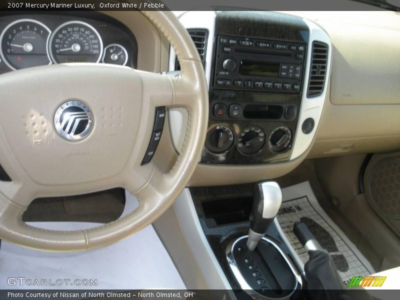 Oxford White / Pebble 2007 Mercury Mariner Luxury