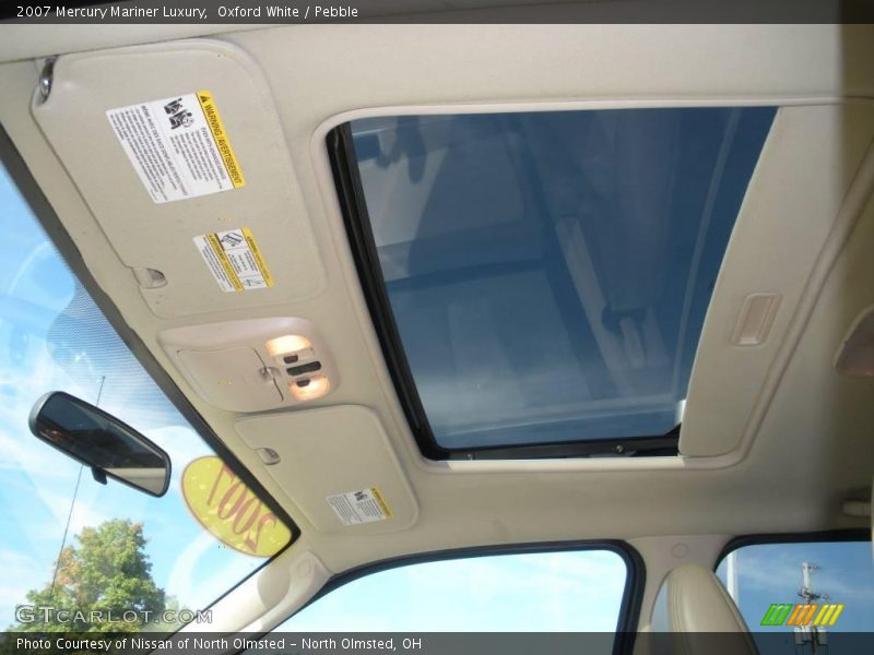 Oxford White / Pebble 2007 Mercury Mariner Luxury