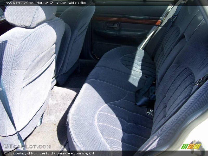 Vibrant White / Blue 1995 Mercury Grand Marquis GS