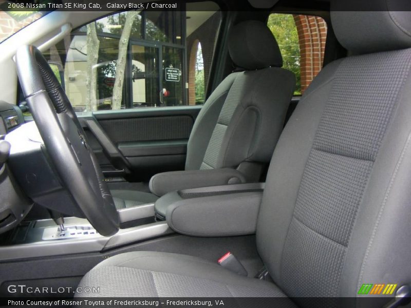 Galaxy Black / Charcoal 2008 Nissan Titan SE King Cab