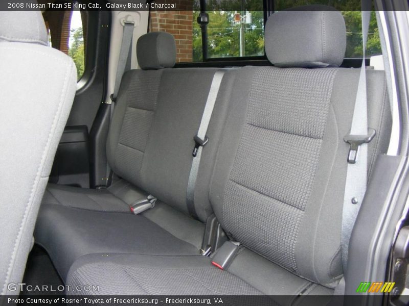 Galaxy Black / Charcoal 2008 Nissan Titan SE King Cab