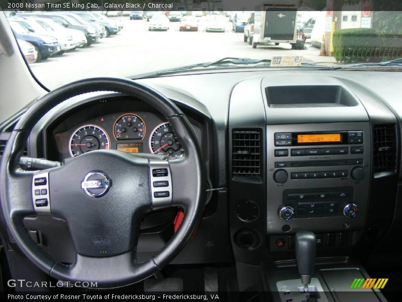 Galaxy Black / Charcoal 2008 Nissan Titan SE King Cab