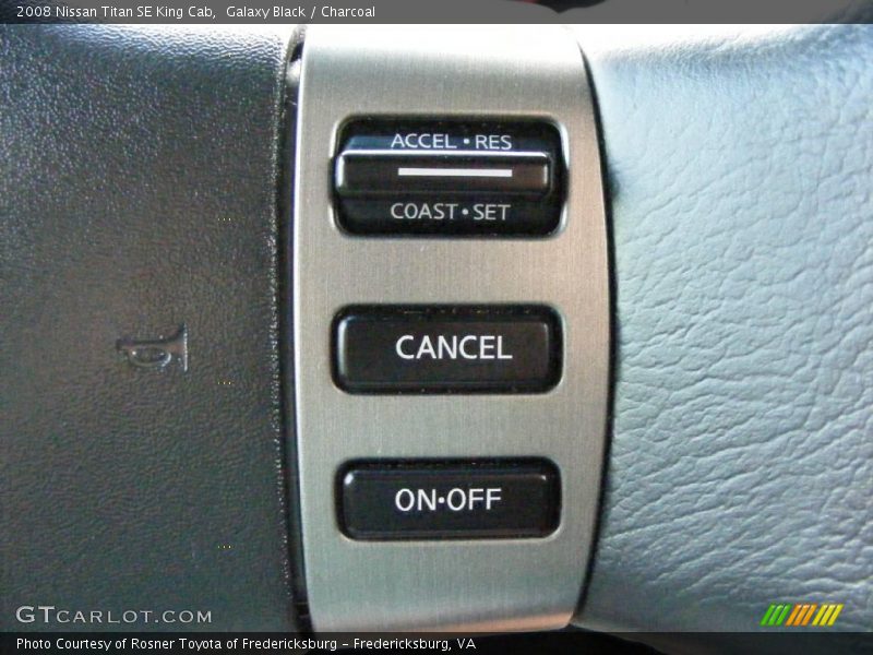 Galaxy Black / Charcoal 2008 Nissan Titan SE King Cab