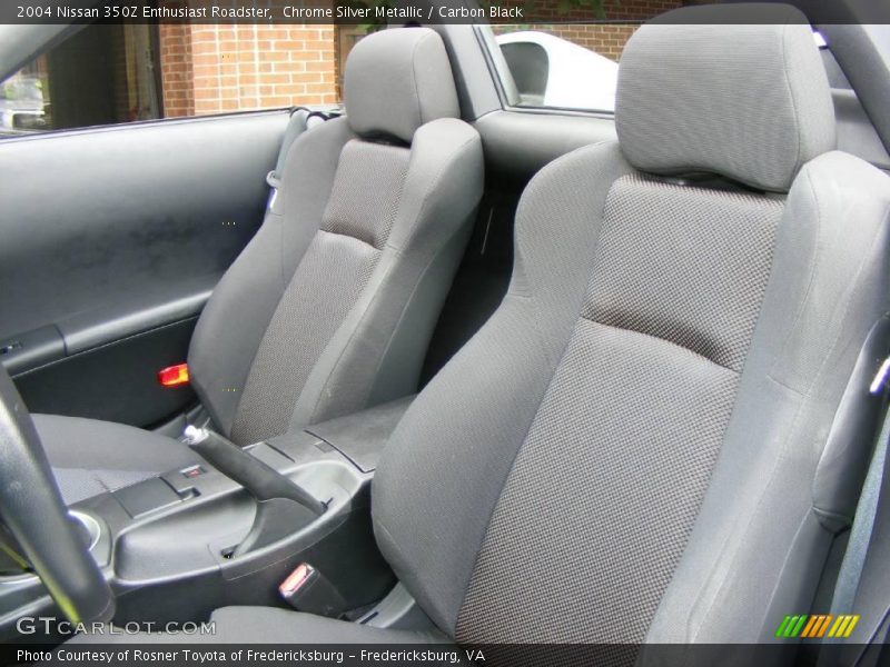 Chrome Silver Metallic / Carbon Black 2004 Nissan 350Z Enthusiast Roadster