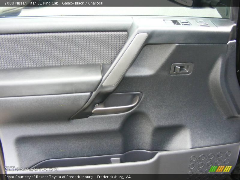 Galaxy Black / Charcoal 2008 Nissan Titan SE King Cab