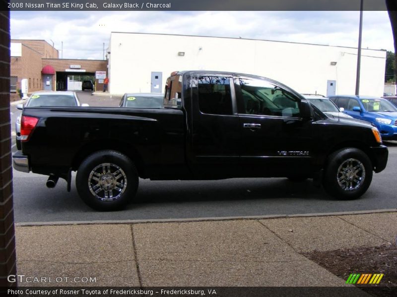 Galaxy Black / Charcoal 2008 Nissan Titan SE King Cab