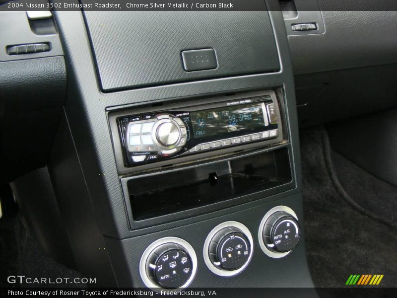Chrome Silver Metallic / Carbon Black 2004 Nissan 350Z Enthusiast Roadster