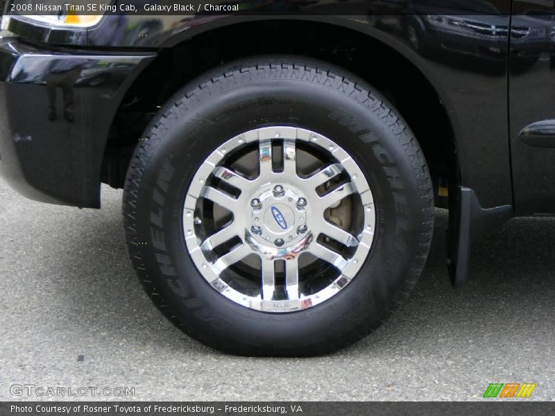 Galaxy Black / Charcoal 2008 Nissan Titan SE King Cab
