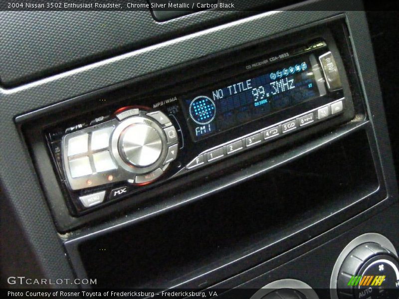 Chrome Silver Metallic / Carbon Black 2004 Nissan 350Z Enthusiast Roadster