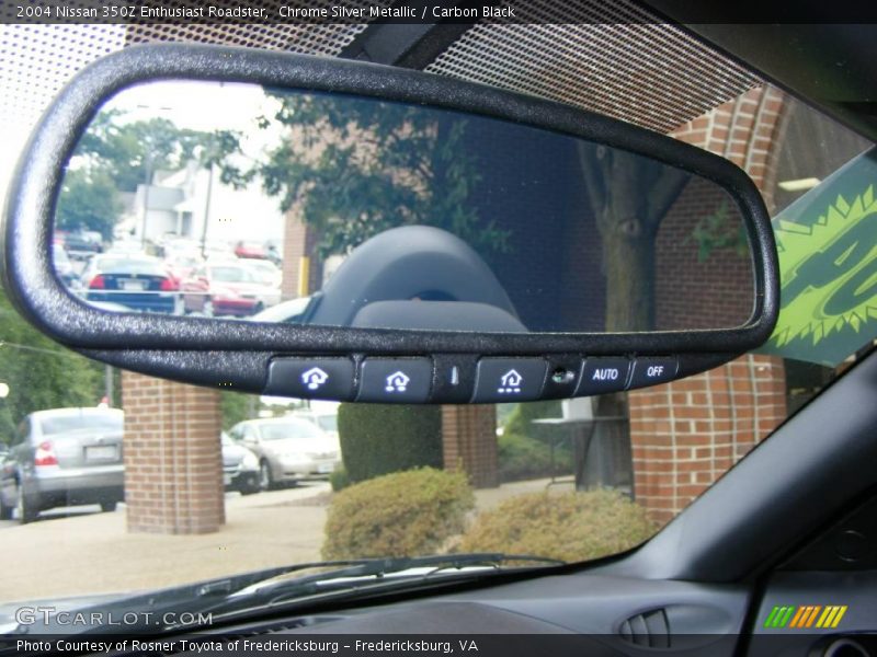 Chrome Silver Metallic / Carbon Black 2004 Nissan 350Z Enthusiast Roadster