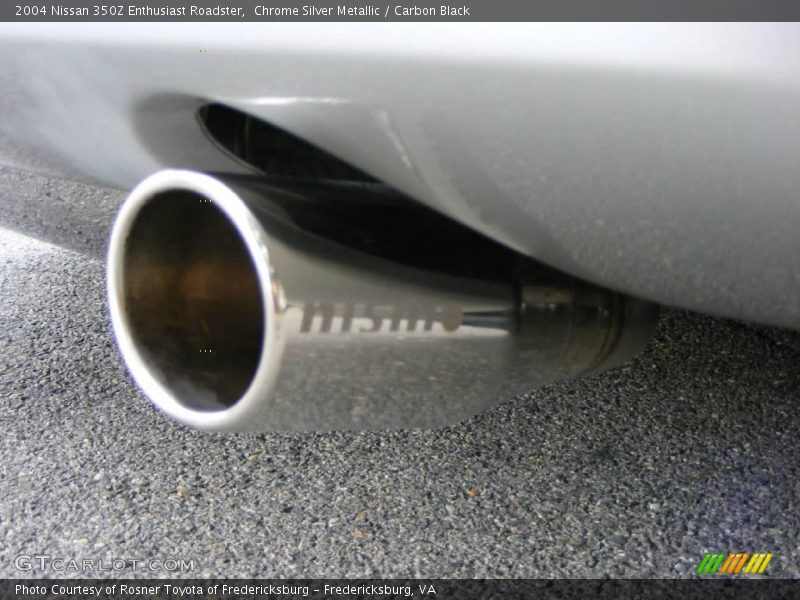 Chrome Silver Metallic / Carbon Black 2004 Nissan 350Z Enthusiast Roadster