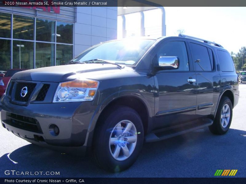 Smoke Gray Metallic / Charcoal 2010 Nissan Armada SE