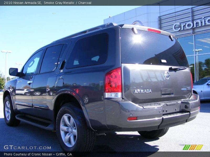 Smoke Gray Metallic / Charcoal 2010 Nissan Armada SE