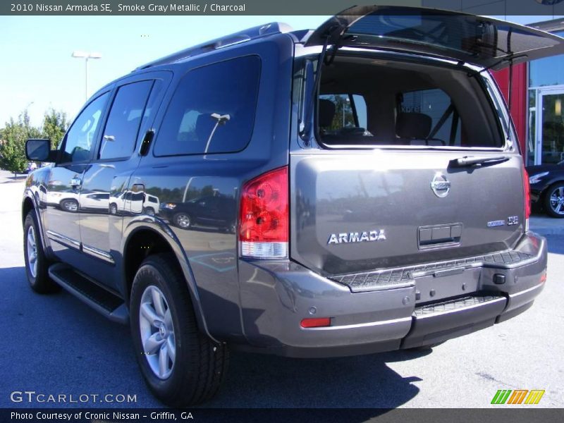 Smoke Gray Metallic / Charcoal 2010 Nissan Armada SE