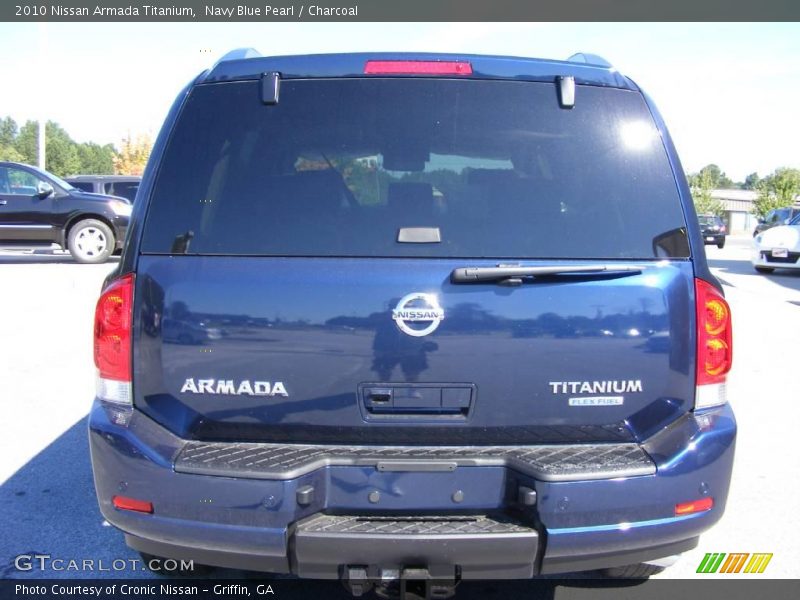 Navy Blue Pearl / Charcoal 2010 Nissan Armada Titanium
