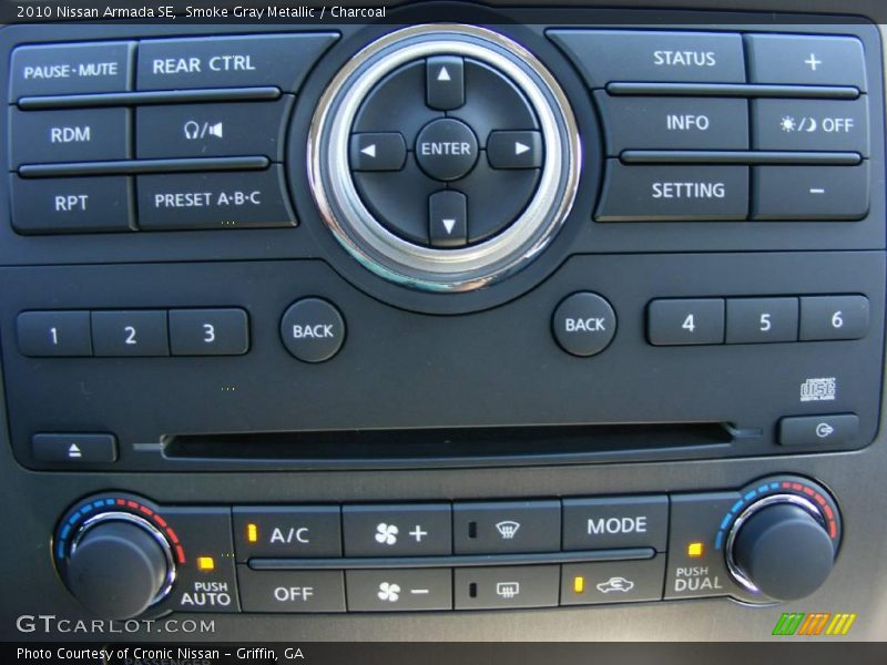 Smoke Gray Metallic / Charcoal 2010 Nissan Armada SE