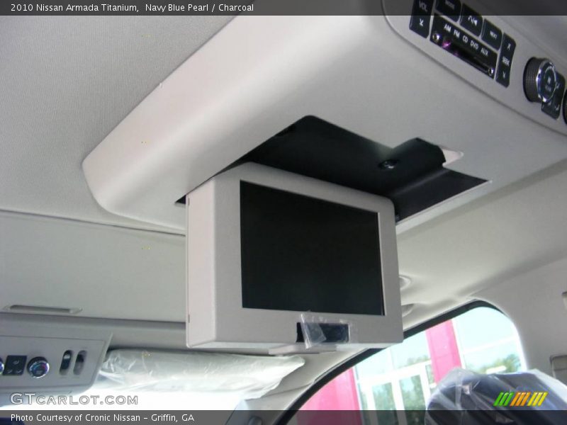 Navy Blue Pearl / Charcoal 2010 Nissan Armada Titanium