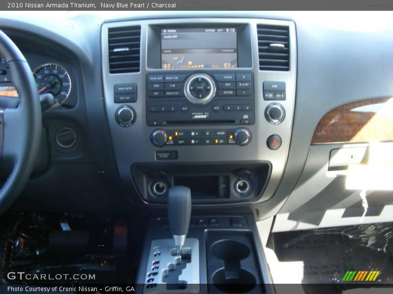 Navy Blue Pearl / Charcoal 2010 Nissan Armada Titanium