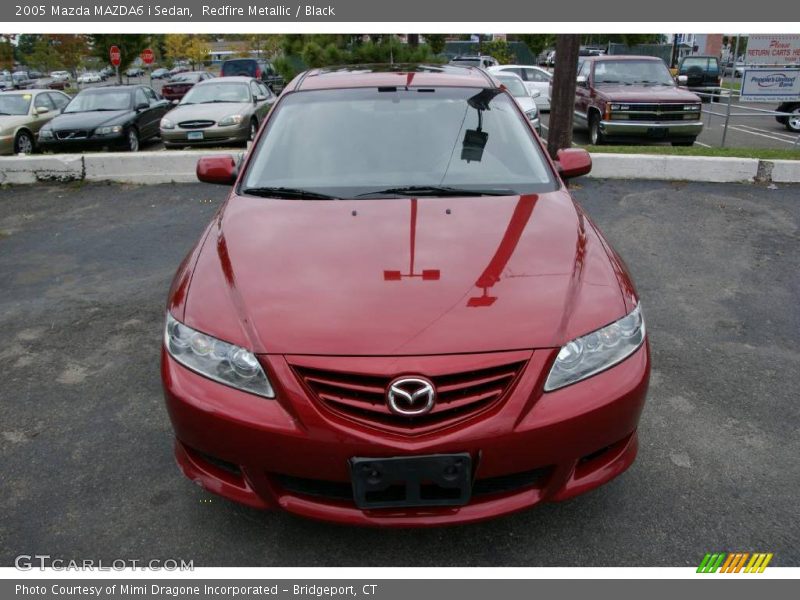 Redfire Metallic / Black 2005 Mazda MAZDA6 i Sedan