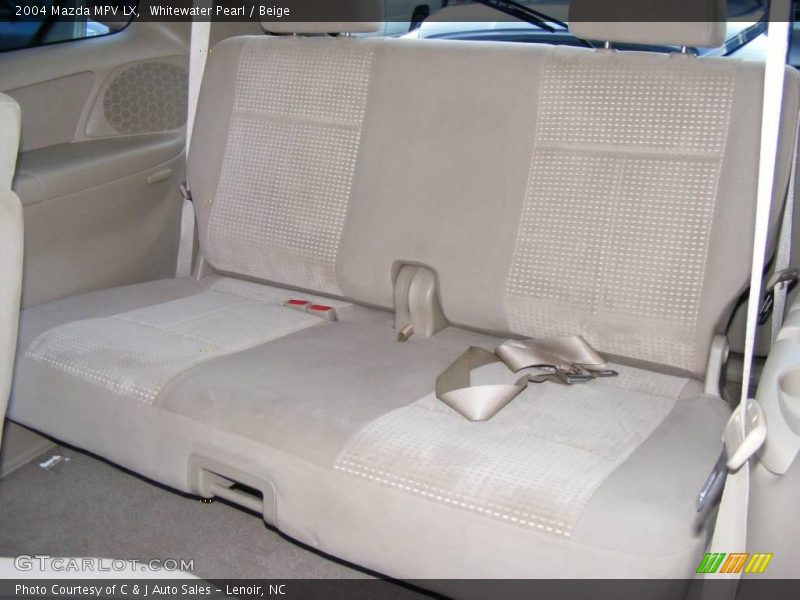 Whitewater Pearl / Beige 2004 Mazda MPV LX