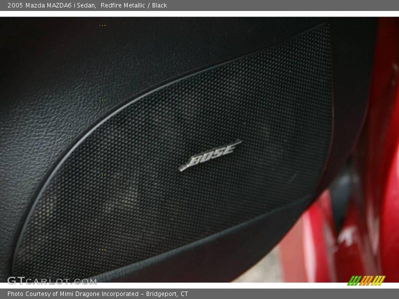 Redfire Metallic / Black 2005 Mazda MAZDA6 i Sedan