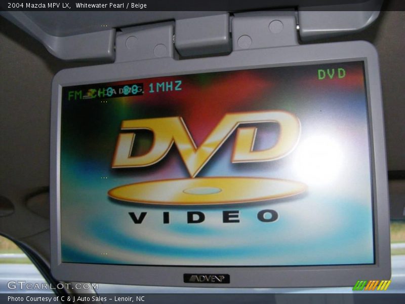 Whitewater Pearl / Beige 2004 Mazda MPV LX