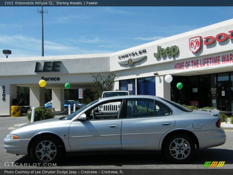 Sterling Metallic / Pewter 2002 Oldsmobile Intrigue GL