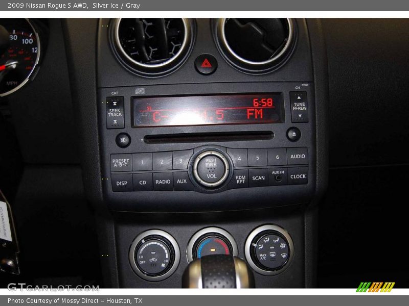 Silver Ice / Gray 2009 Nissan Rogue S AWD