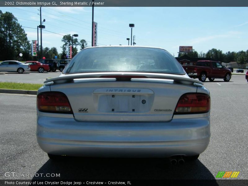 Sterling Metallic / Pewter 2002 Oldsmobile Intrigue GL