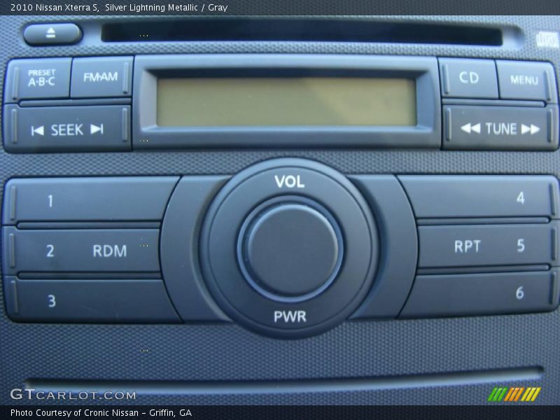 Silver Lightning Metallic / Gray 2010 Nissan Xterra S