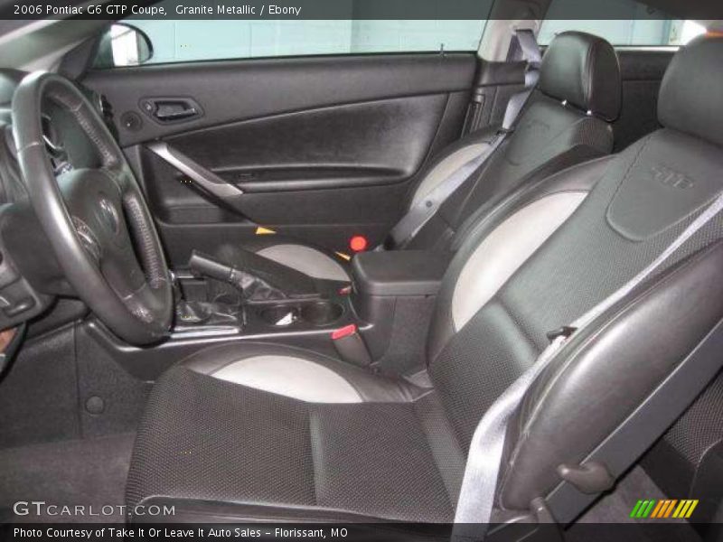 Granite Metallic / Ebony 2006 Pontiac G6 GTP Coupe