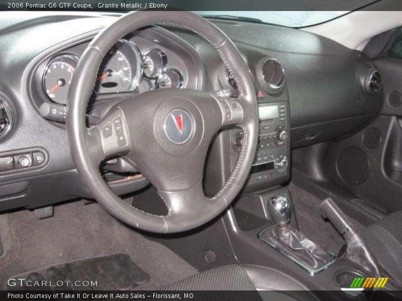 Granite Metallic / Ebony 2006 Pontiac G6 GTP Coupe