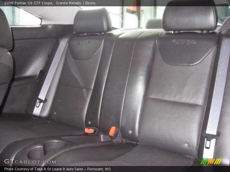 Granite Metallic / Ebony 2006 Pontiac G6 GTP Coupe