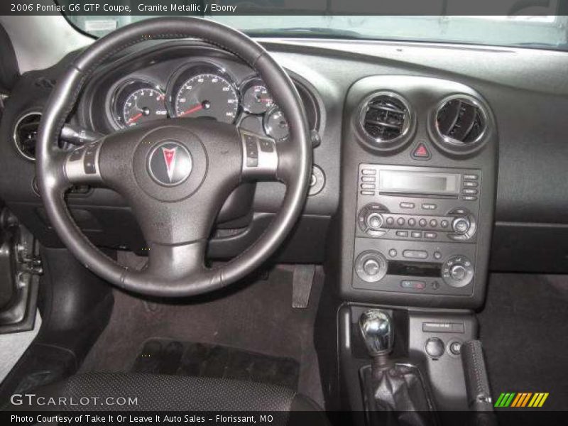 Granite Metallic / Ebony 2006 Pontiac G6 GTP Coupe
