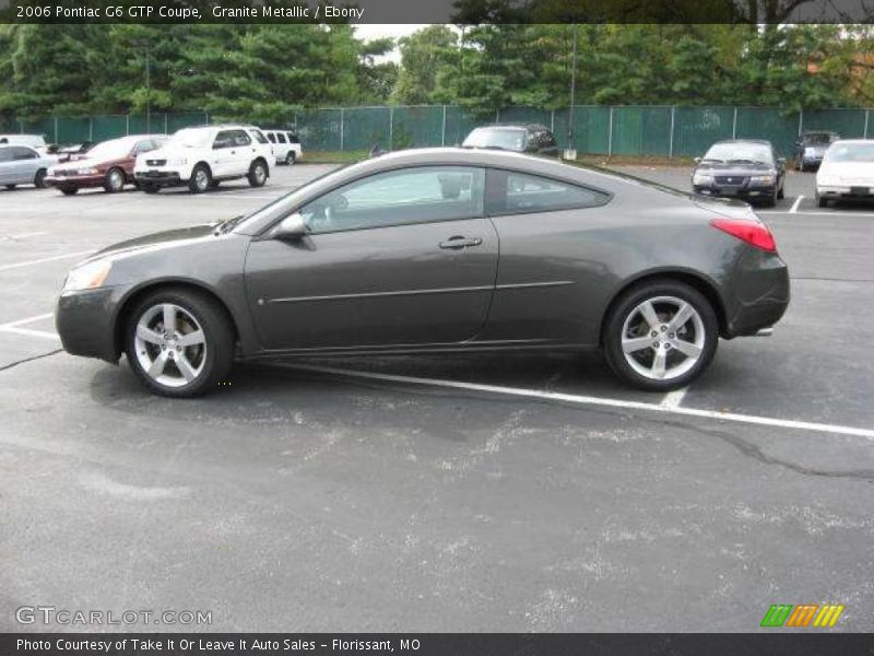 Granite Metallic / Ebony 2006 Pontiac G6 GTP Coupe