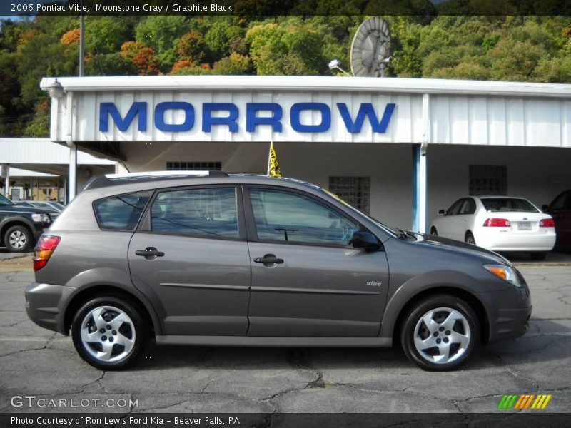 Moonstone Gray / Graphite Black 2006 Pontiac Vibe