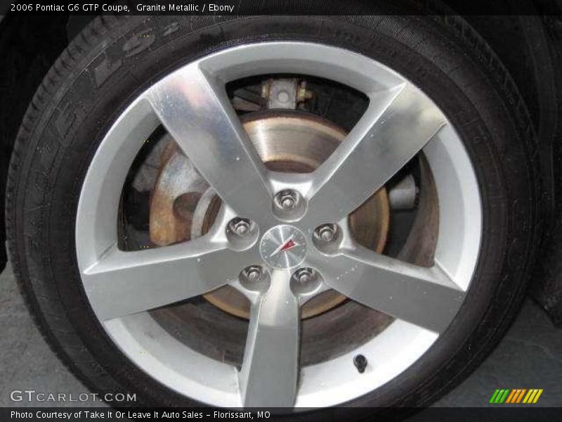 Granite Metallic / Ebony 2006 Pontiac G6 GTP Coupe