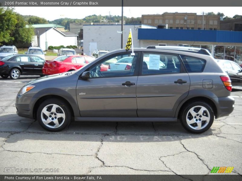Moonstone Gray / Graphite Black 2006 Pontiac Vibe