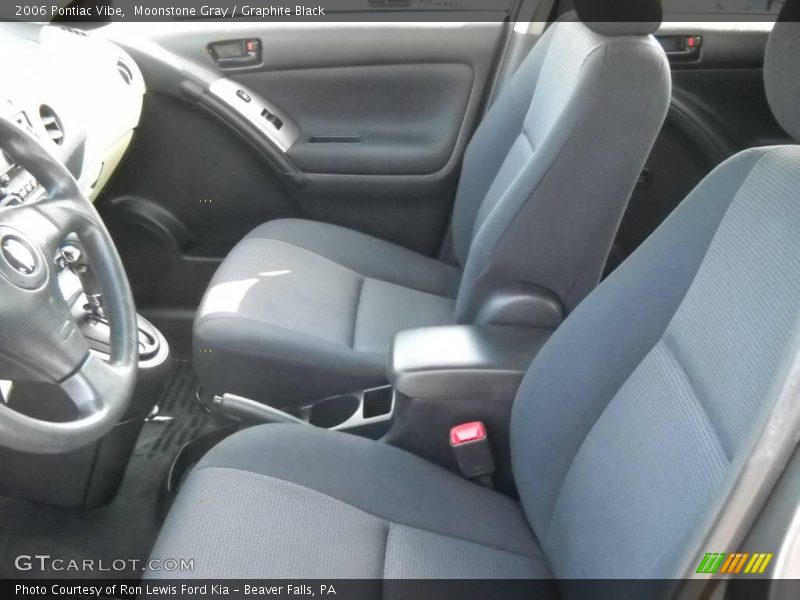 Moonstone Gray / Graphite Black 2006 Pontiac Vibe