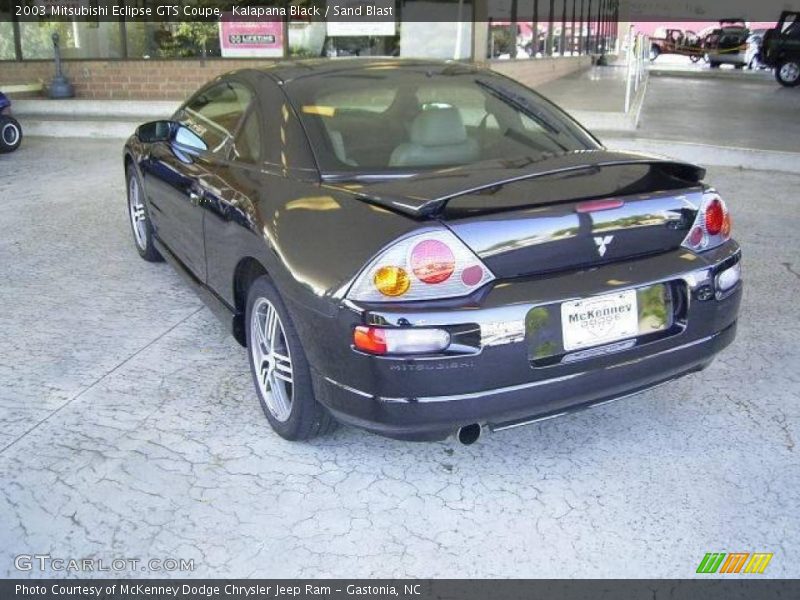 Kalapana Black / Sand Blast 2003 Mitsubishi Eclipse GTS Coupe