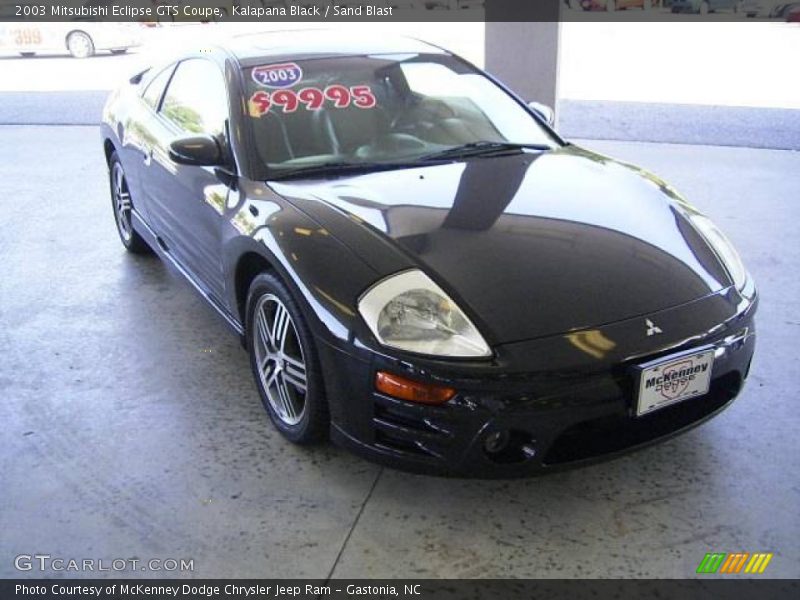 Kalapana Black / Sand Blast 2003 Mitsubishi Eclipse GTS Coupe