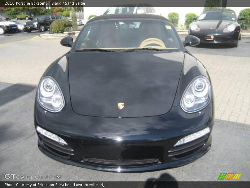 Black / Sand Beige 2010 Porsche Boxster S
