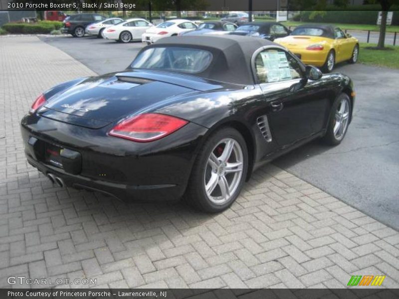 Black / Sand Beige 2010 Porsche Boxster S
