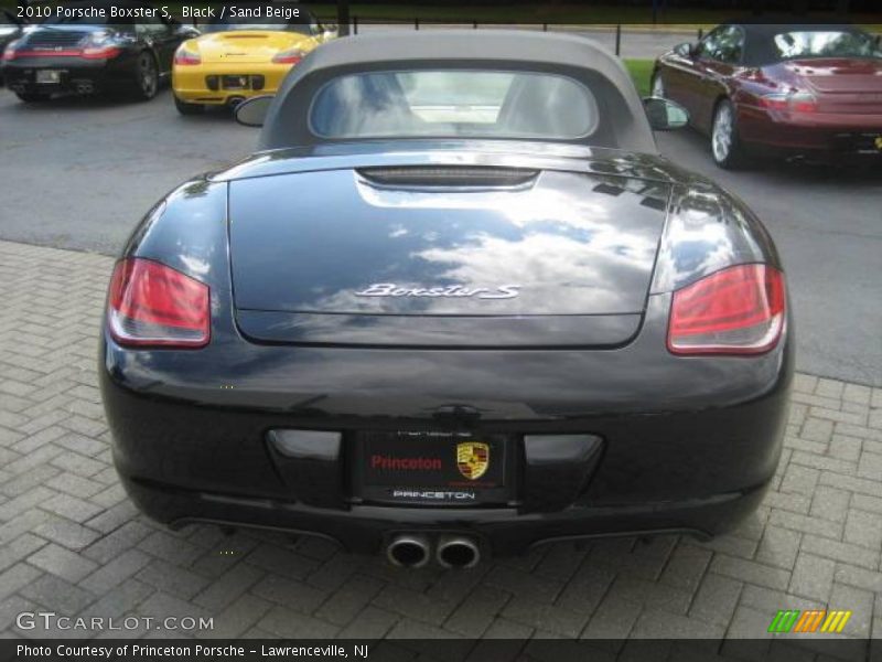 Black / Sand Beige 2010 Porsche Boxster S