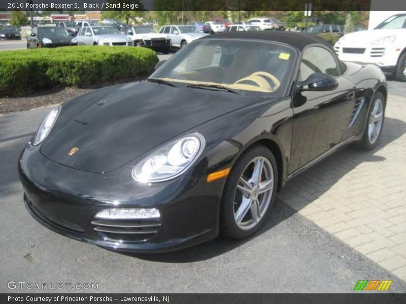 Black / Sand Beige 2010 Porsche Boxster S