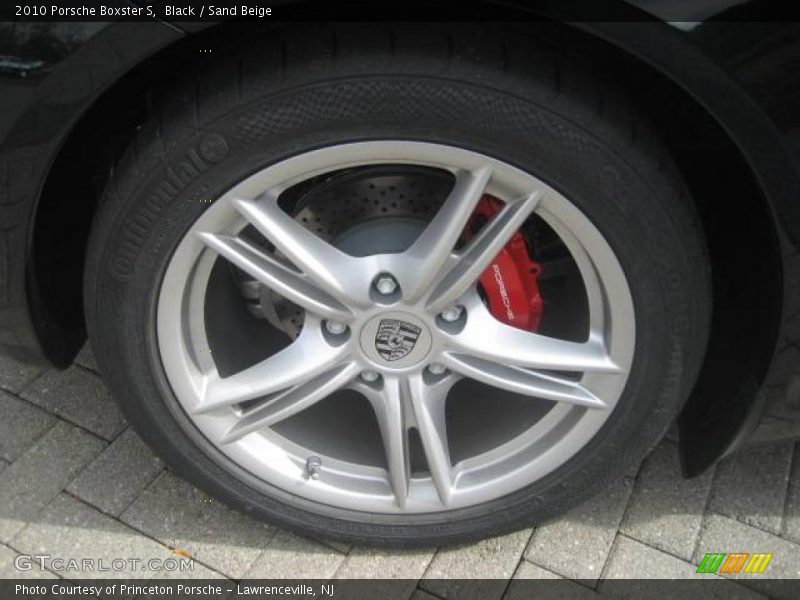 Black / Sand Beige 2010 Porsche Boxster S