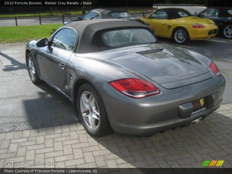 Meteor Grey Metallic / Black 2010 Porsche Boxster