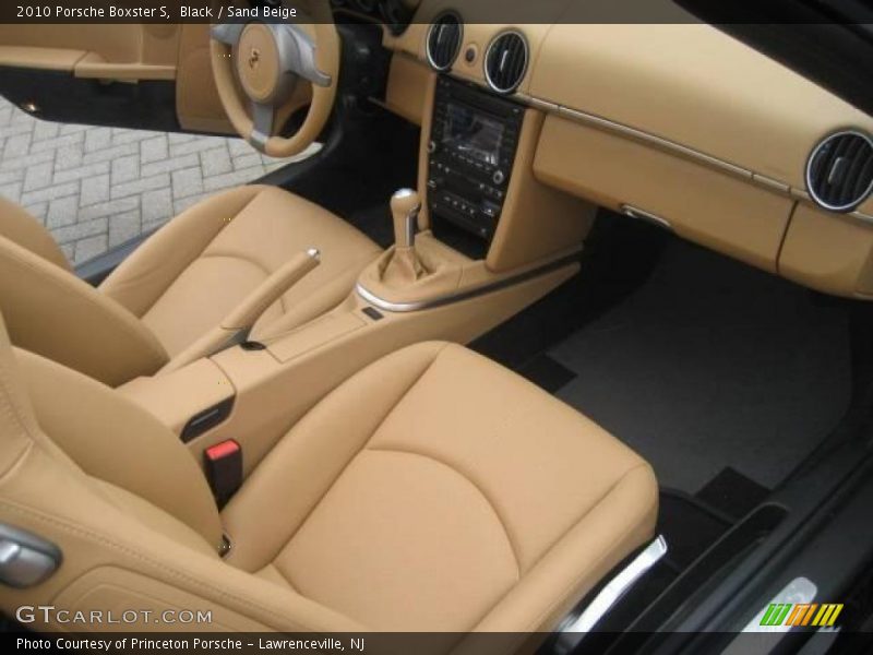 Black / Sand Beige 2010 Porsche Boxster S